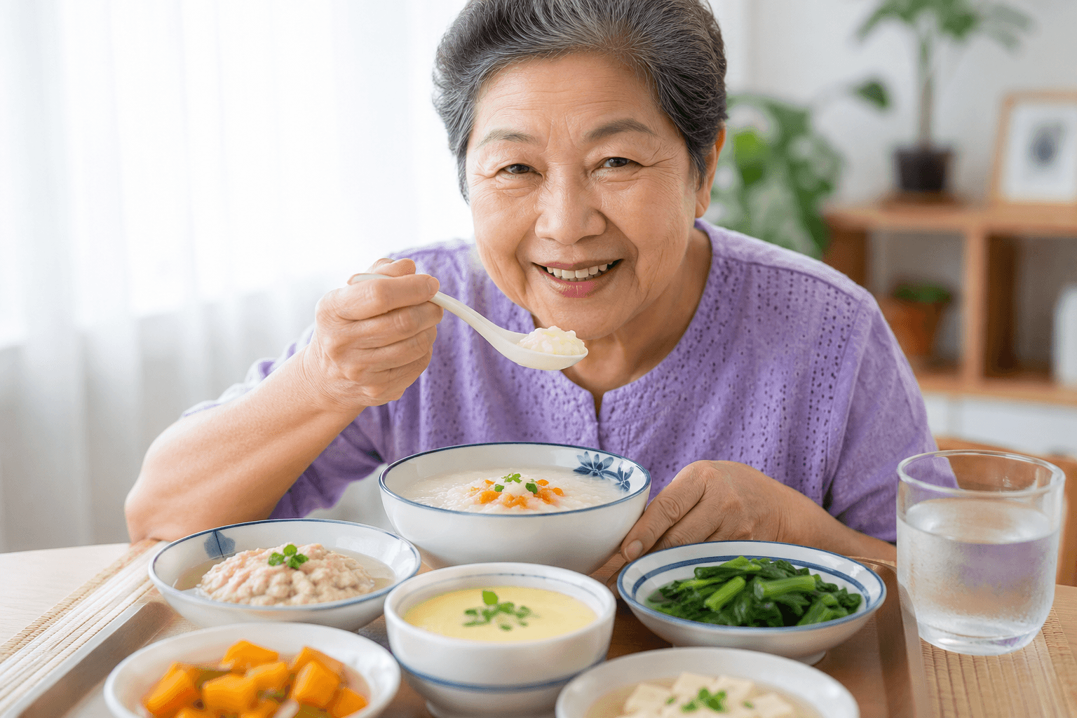 โภชนาการสำหรับผู้สูงอายุที่ต้องกินอาหารอ่อน